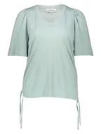 Koszulki i topy damskie - Co Woman Koszulka "Misha" w kolorze turkusowym - miniaturka - grafika 1