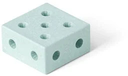 MODU - block square - sensoryczny blok piankowy, miętowy Przykładowa dodatkowa nazwa - Akcesoria do wózków - miniaturka - grafika 1