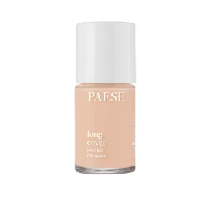 PAESE Long Cover podkład do twarzy matujący 03M Naturalny 30ml - Podkłady do twarzy - miniaturka - grafika 1