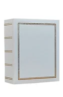 Albumy fotograficzne - ALBUM kieszeniowy do zdjęć 10x15 cm wsuwane, 304 zdjęcia CLASSIC biały - miniaturka - grafika 1