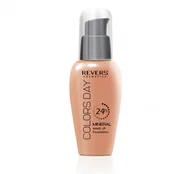 Podkłady do twarzy - Revers, Podkład, Colors Day Mineral 24h #33 Peach, 50ml - miniaturka - grafika 1