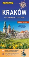 Obcojęzyczne przewodniki, mapy i atlasy - Plan miasta - Kraków 1:20 000 - mapa - miniaturka - grafika 1