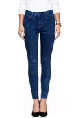 Spodnie damskie - Wrangler, Spodnie damskie, High Skinny Blue Marble W27H6890M, rozmiar W24 L32 - miniaturka - grafika 1