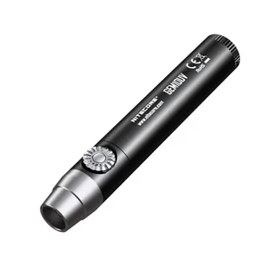 NITECORE GEM10UV Latarka identyfikacyjna z kamieniami ultrafioletowymi LED, czarna - Latarki - miniaturka - grafika 1