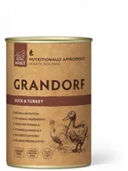 Mokra karma dla psów - Grandorf Duck &amp; Turkey Karma Mokra Dla Psa Kaczka, Indyk 400 g - miniaturka - grafika 1