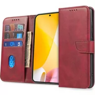 Etui i futerały do telefonów - Etui Braders Wallet do Xiaomi 12 Lite czerwone - miniaturka - grafika 1