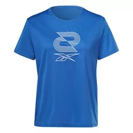 Koszulki i topy damskie - Reebok Damska koszulka do biegania Speedwick, różowa, XS, różowy, XL - miniaturka - grafika 1
