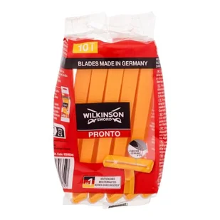 Wilkinson Sword Pronto maszynka do golenia jednorazowe maszynki do golenia 10 szt. dla mężczyzn - Maszynki do golenia i wkłady - miniaturka - grafika 1