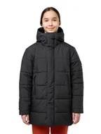 Płaszcze damskie - Jack Wolfskin Płaszcz pikowany "Teen" w kolorze czarnym - miniaturka - grafika 1