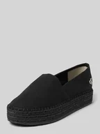 Espadryle damskie - Espadryle z podeszwą na platformie - miniaturka - grafika 1
