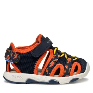 Sandały Geox B Sandal Multy B450FB 014CE C0659 M Granatowy - Buty dla chłopców - miniaturka - grafika 1