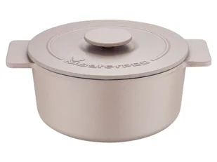 Masterpro Garnek żeliwny, Ø 26 cm, 5,5 l (Beżowy) - Garnki Masterpro Garnek żeliwny, Ø 26 cm, 5,5 l (Beżowy) - Garnki - miniaturka - grafika 1