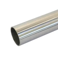 Meble modułowe i akcesoria - Drążek meblowy stalowy do szafy Prevent 1 metr srebrny stal nierdzewna śr. 42.4 mm Q42.5 - miniaturka - grafika 1