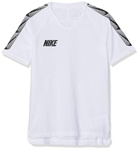 Nike T-shirt dziecięcy B Nk Brt Sqd Top Ss 19 biały/czarny XL