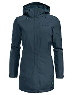 VAUDE Damska kurtka zimowa Skomer niebieski steelblue M - Kurtki damskie - miniaturka - grafika 1