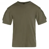 Odzież taktyczna i umundurowanie - Koszulka T-Shirt Mil-Tec Tactical - Olive Green XXL - miniaturka - grafika 1