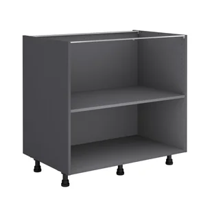 Korpus szafki kuchennej B90 szary Delinia iD - Meble modułowe i akcesoria - miniaturka - grafika 1