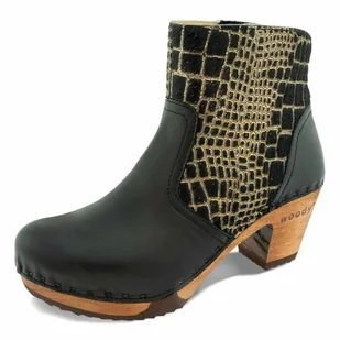 Woody Damskie botki Tanja, Cocco Gold, 40 EU, Cocco Gold, 40 EU - Botki damskie - miniaturka - grafika 1