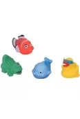Zabawki do kąpieli - Smily Play, Zestaw piszczków, 4szt., 60/120 - miniaturka - grafika 1