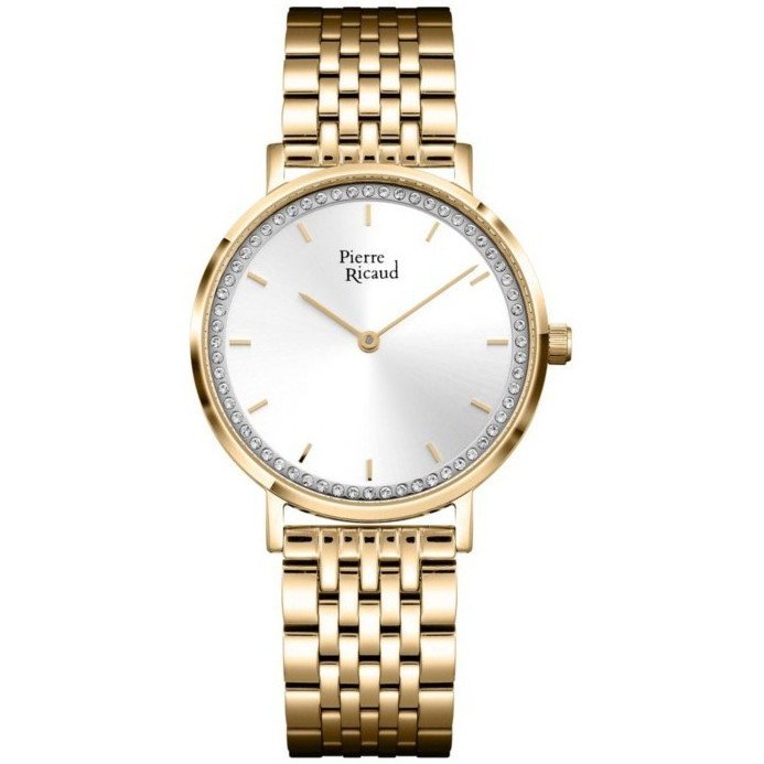 Zegarek Damski Pierre Ricaud P22171.1113QZ CYRKONIE złoty