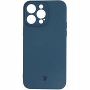 Etui i futerały do telefonów - Bizon Etui Case Silicone do iPhone 14 Pro Max granatowe - miniaturka - grafika 1