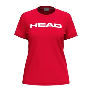 HEAD Club Original T-shirt damski, czerwony - Koszulki i topy damskie - miniaturka - grafika 1