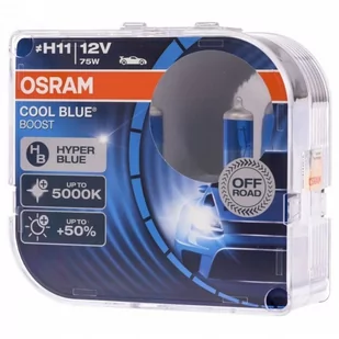 Osram Żarówki halogenowe Osram Cool Blue Boost H11 12V 80W 2 szt B32-5480 - Żarówki samochodowe - miniaturka - grafika 1