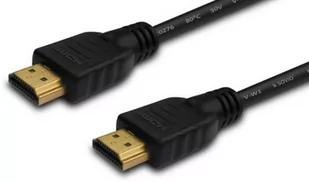 Kabel HDMI - HDMI SAVIO 1.5 m - Kable - miniaturka - grafika 1