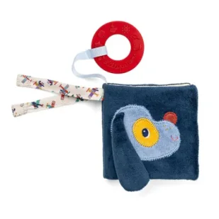 Mini-książeczka wielofunkcyjna z szeleszczącą folią i gryzakiem Piesek Jules 6 m+ Lilliputiens - Zabawki sensoryczne Mini-książeczka wielofunkcyjna z szeleszczącą folią i gryzakiem Piesek Jules 6 m+ Lilliputiens - Zabawki sensoryczne - miniaturka - grafika 1