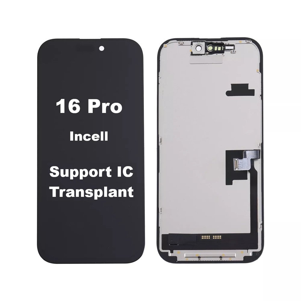 Wyświetlacz LCD ekran dotyk digitizer do Apple iPhone 16 Pro (Incell) (Wymienny IC)