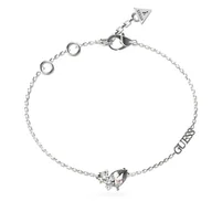 Bransoletki - Bransoletka Guess JUBB04 414JW Srebrny - miniaturka - grafika 1