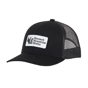 Marmot Czapka z daszkiem w stylu retro, uniseks, z ochroną UV, regulowana, na zewnątrz, do uprawiania sportu i podróży, Czarny/czarny, Rozmiar uniwersalny - Czapki damskie - miniaturka - grafika 1