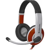 Słuchawki - Defender Warhead G-120 czerwone - miniaturka - grafika 1