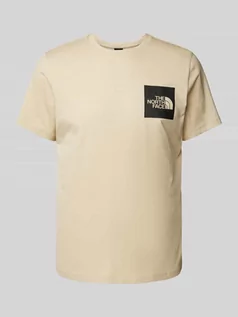 Koszulki męskie - T-shirt z nadrukiem z logo model ‘FINE’ - grafika 1