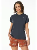 Koszulki i topy damskie - Schiesser Koszulka w kolorze antracytowym - miniaturka - grafika 1