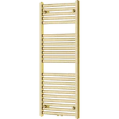Grzejniki łazienkowe - Mexen Hades grzejnik łazienkowy 1200 x 500 mm, 450 W, złoty - W104-1200-500-00-50 - miniaturka - grafika 1