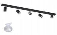 Lampy sufitowe - Kanlux Lampa Sufitowa Led Oprawa Ścienna Kinkiet 5x GU10 Evalo Czarny Mat - miniaturka - grafika 1