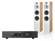 Zestawy stereo - Hegel H95 (czarny) + 603 S3 (dąb) - miniaturka - grafika 1