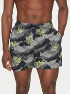 Kąpielówki męskie - Emporio Armani Underwear Szorty kąpielowe EM000688 AF12340 FC118 Czarny Regular Fit - miniaturka - grafika 1