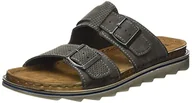 Klapki i japonki męskie - Fischer Męskie klapki Lars, szary (Graphit), 40 EU - miniaturka - grafika 1