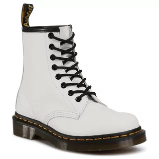 Glany damskie - Dr. Martens Glany 1460 Smooth 11822100 White - grafika 1