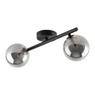 Lampy sufitowe - Dwupunktowa lampa sufitowa ciemne klosze TK 6854 z serii ESTERA BLACK - miniaturka - grafika 1