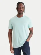 Koszulki męskie - Tommy Hilfiger T-Shirt Ess Seasonal MW0MW39995 Zielony Regular Fit - miniaturka - grafika 1