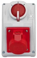 Bezpieczniki elektryczne - Rozdzielnica kombi 16A 5p, L/p - miniaturka - grafika 1
