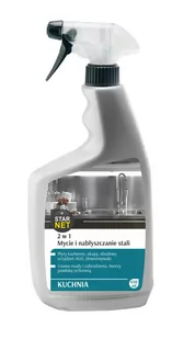 Starnet Preparat do myjąco-pielęgnujący do stali nierdzewnej 650 ml - Środki do kuchni i łazienki - miniaturka - grafika 1