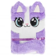 Notesy i bloczki - Notes pluszowy Cat Big Eyes - Starpak - miniaturka - grafika 1