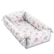 Łóżeczka i kojce - Prostokątne łóżeczko turystyczne dla dziecka, mata dla dziecka 100x60cm - miniaturka - grafika 1