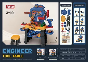 MEGA Zestaw Majsterkowicza 184el. - Gry planszowe - miniaturka - grafika 1