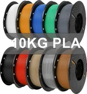 Filamenty i akcesoria do drukarek 3D - Filament do drukarek 3D KINGROON, opakowanie zbiorcze 10 kg, dostępny w wersjach PLA i PETG, 10 kg PLA - miniaturka - grafika 1