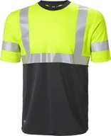 Odzież robocza - Helly Hansen T-shirt Addvis T-Shirt CL1, yellow 3XL - miniaturka - grafika 1